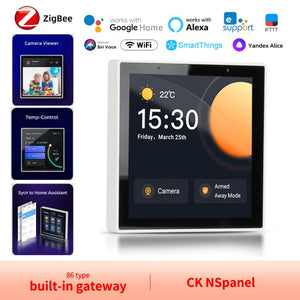 Ewelink App Control Wifi Zigbee Smart Scene Switch CK NSPanel Pro Smart Home Control Panel Work With Alexa Google Home Assistant