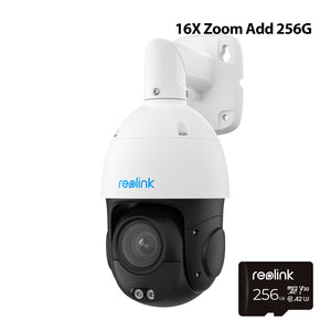 REOLINK 4K 8MP Dome PoE Security Camera 5X 3D Optical Zoom Pan & Tilt Auto Tracking Smart Detection 8MP Onvif Outdoor IP Camera