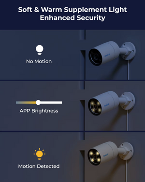 Reolink ColorX 2K PoE Outdoor Security Camera with F1.0 Aperture 4MP IP Camera Adjustable Warm Light Smart AI Detection CX410